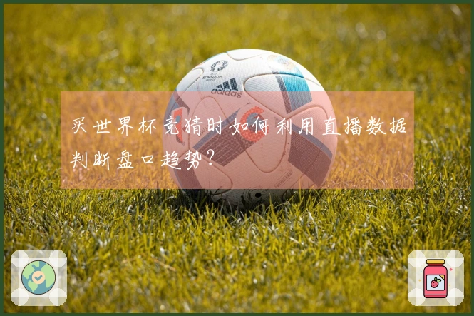 买世界杯竞猜时如何利用直播数据判断盘口趋势？