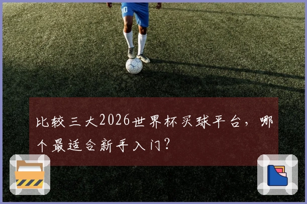 比较三大2026世界杯买球平台,哪个最适合新手入门?